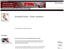 Tablet Screenshot of erotik-ferien.com